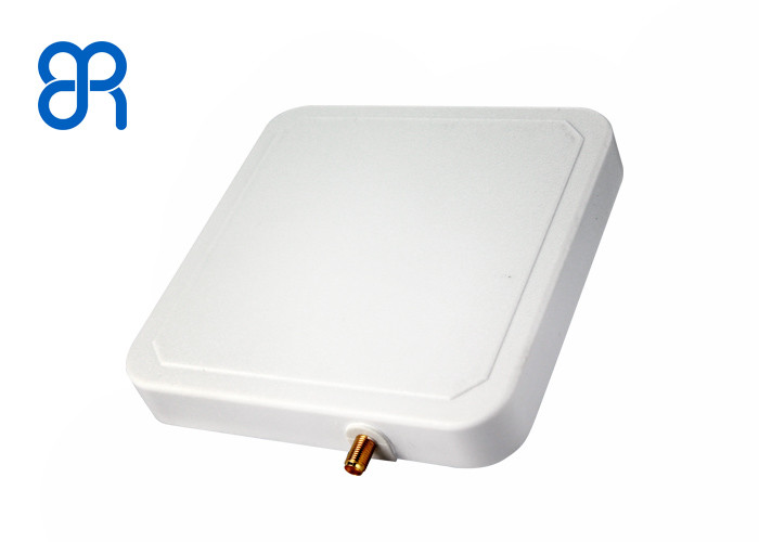 902-928MHz White High Gain Antenna , Small UHF Antenna With SMA-50KFD Female Connector