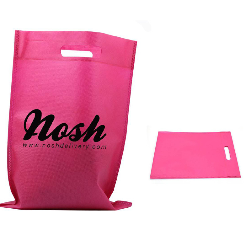 Promotional Environmentally mini non-woven bag 32*24cm Non-woven logo customized