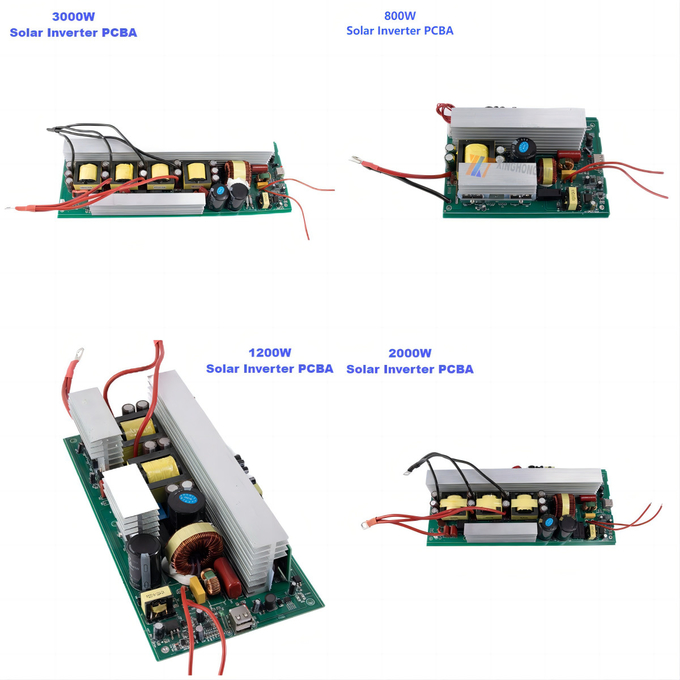 EMS PCB Assembly for 800W-3000W All-in-One Inverter & Charger Photovoltaic Solar Inverter PCBA