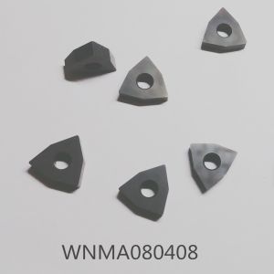 CNC Tools WNMA080408 CNC Carbide Inserts 92HRC Strong Edge Resistance