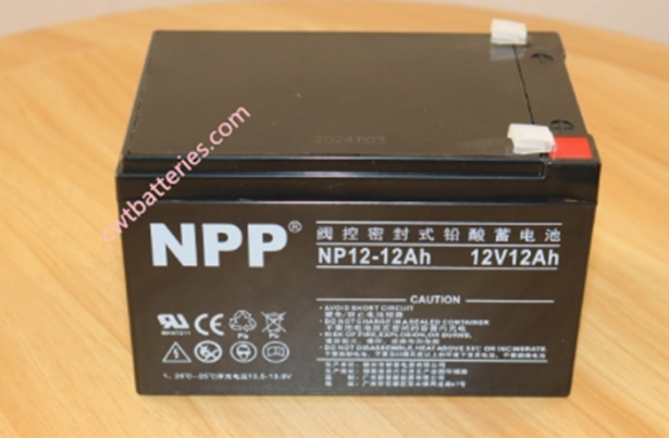 NP12-12 12V 12Ah Vrla Battery Rechargeable Sealed Lead Acid Battery New Original