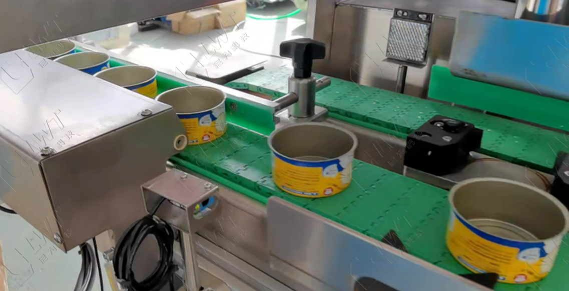 Food Industry Conveyor Inclined Belt Plastic Table Top Chain Conveyor System