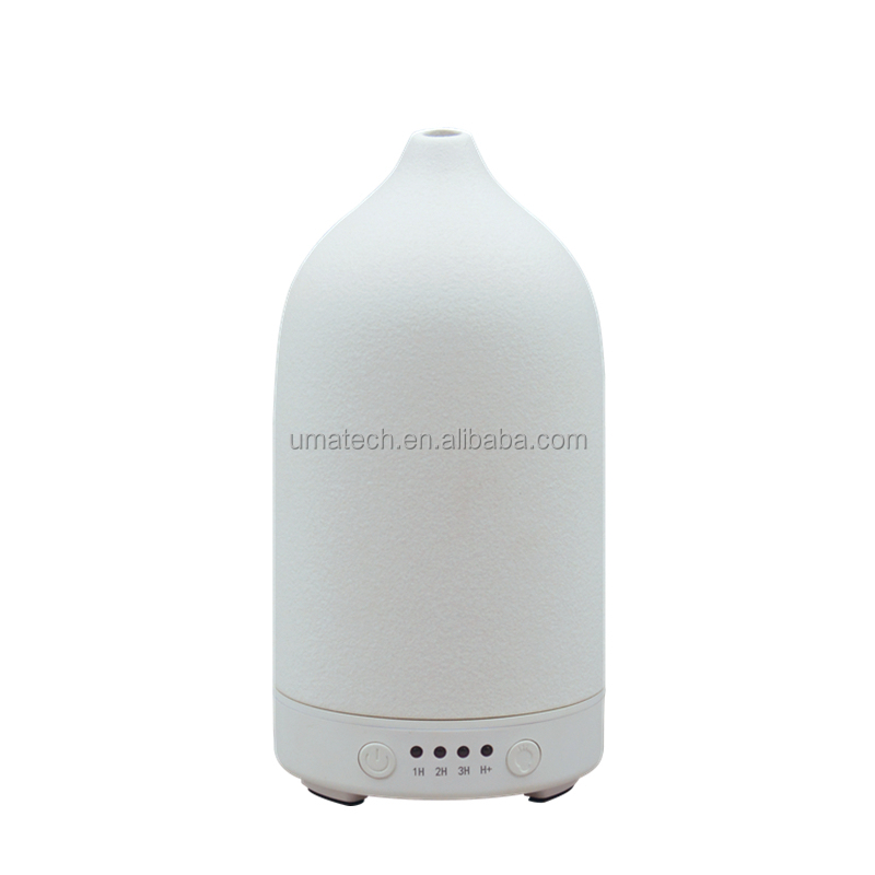 2021 Best Seller 100ml Ultrasonic Stone Ceramic Aroma Diffuser with Timing Function