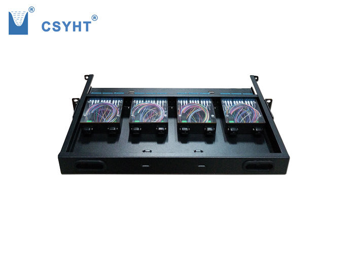 MPO Cassette 12FO 19'' Rack Mount Panel 96 Fibers