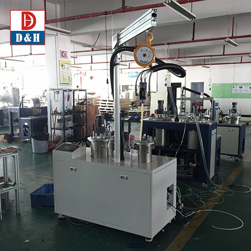 Electronics Liquid Hardness Two Compound Mixing Machine for Potting Polyurethane Resin