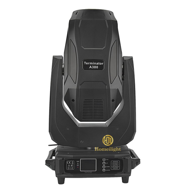 380W Moving Head Beam Light Emitting Color RGB Frequency 50HZ-60HZ for Culb Disco Stage