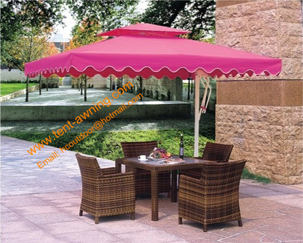 Waterproof UV Protection Side Post Aluminum Patio Garden Outdoor Parasol