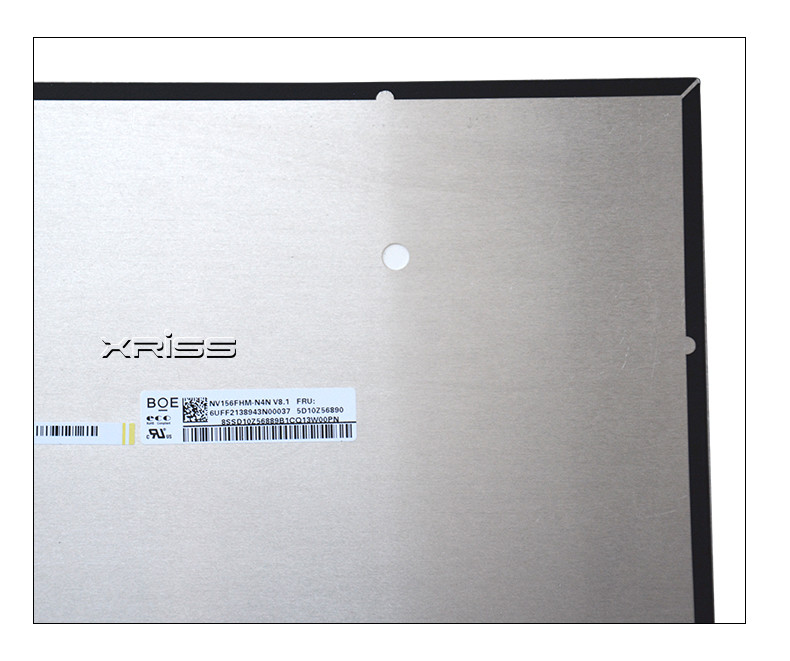 Slim 15.6 Inch Laptop Screen FHD IPS EDP PCBA Bent 45% NTSC NV156FHM-N4N V8.0