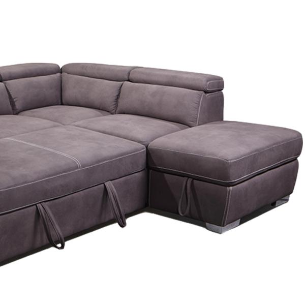 Durable Comfortable Sleeper Sofa , Abrasion Resistant Fabric Couch Bed