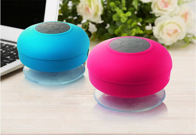 Waterproof Bluetooth Speaker Foreign trade selling sucker wireless bathroom car hands-free mobile phone mini-audio subwo