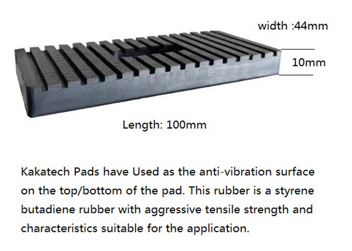 HVAC Rubber Pad Anti Vibration Mat Air Conditioner Bracket Mounting