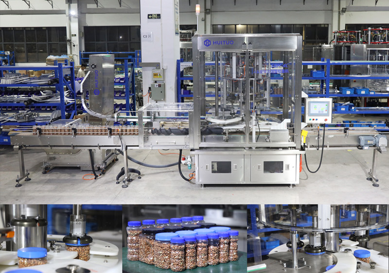 Customized Fully Automatic Twist Off Screw Capping Machine Capper