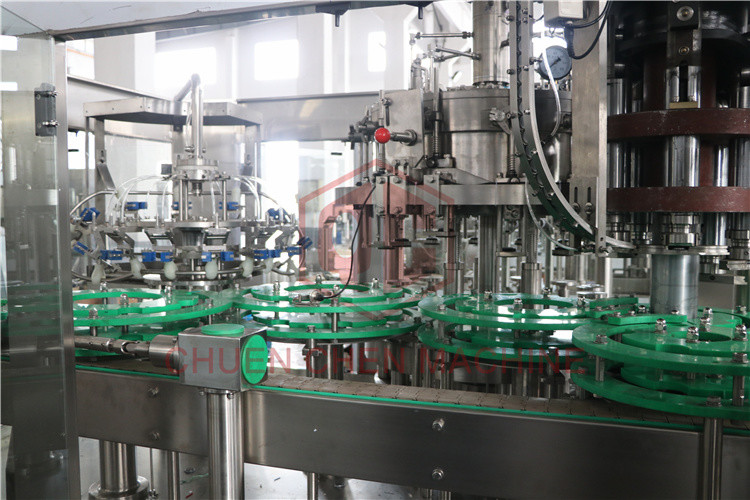Industrial Glass Bottle Filling Capping Machine