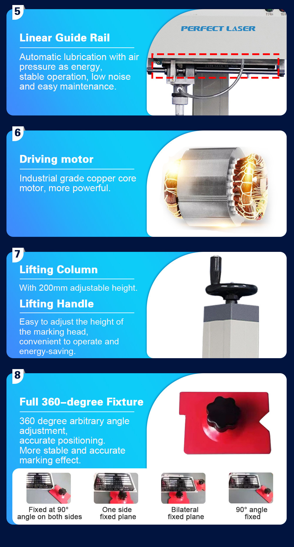 Smart Touch Desktop Dot Peen Pneumatic Metal Marking Machines Integrated