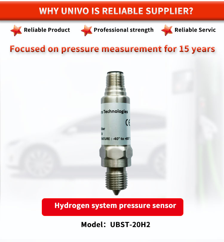 UBST-20H2Y4-20mA 1-5V Hydrogen Pressure Sensor For Nuclear Power Storage System