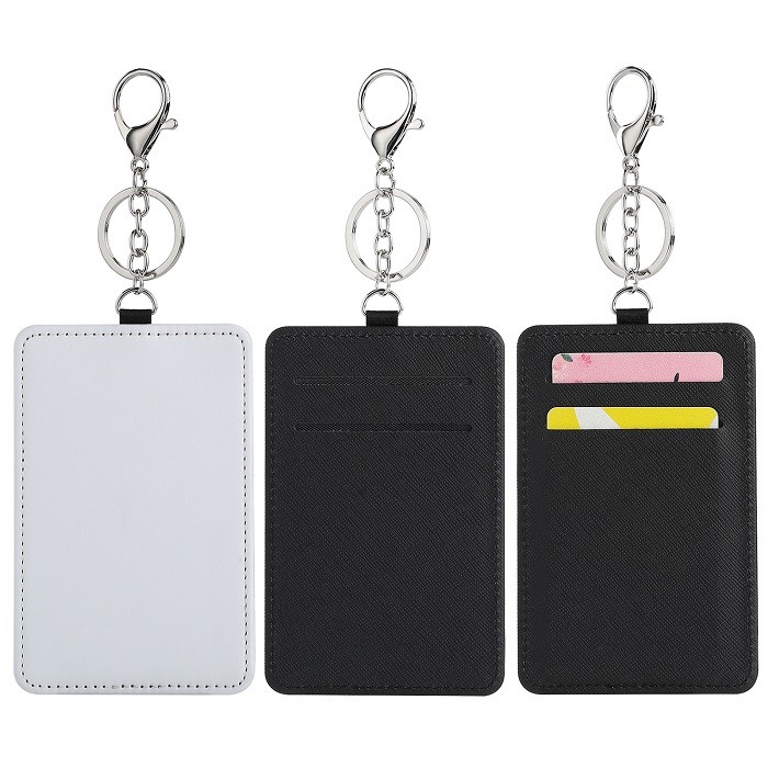 Waterproof Sublimation Transport Card Holder With Hook Custom ID Card Holder For Sublimation Printing