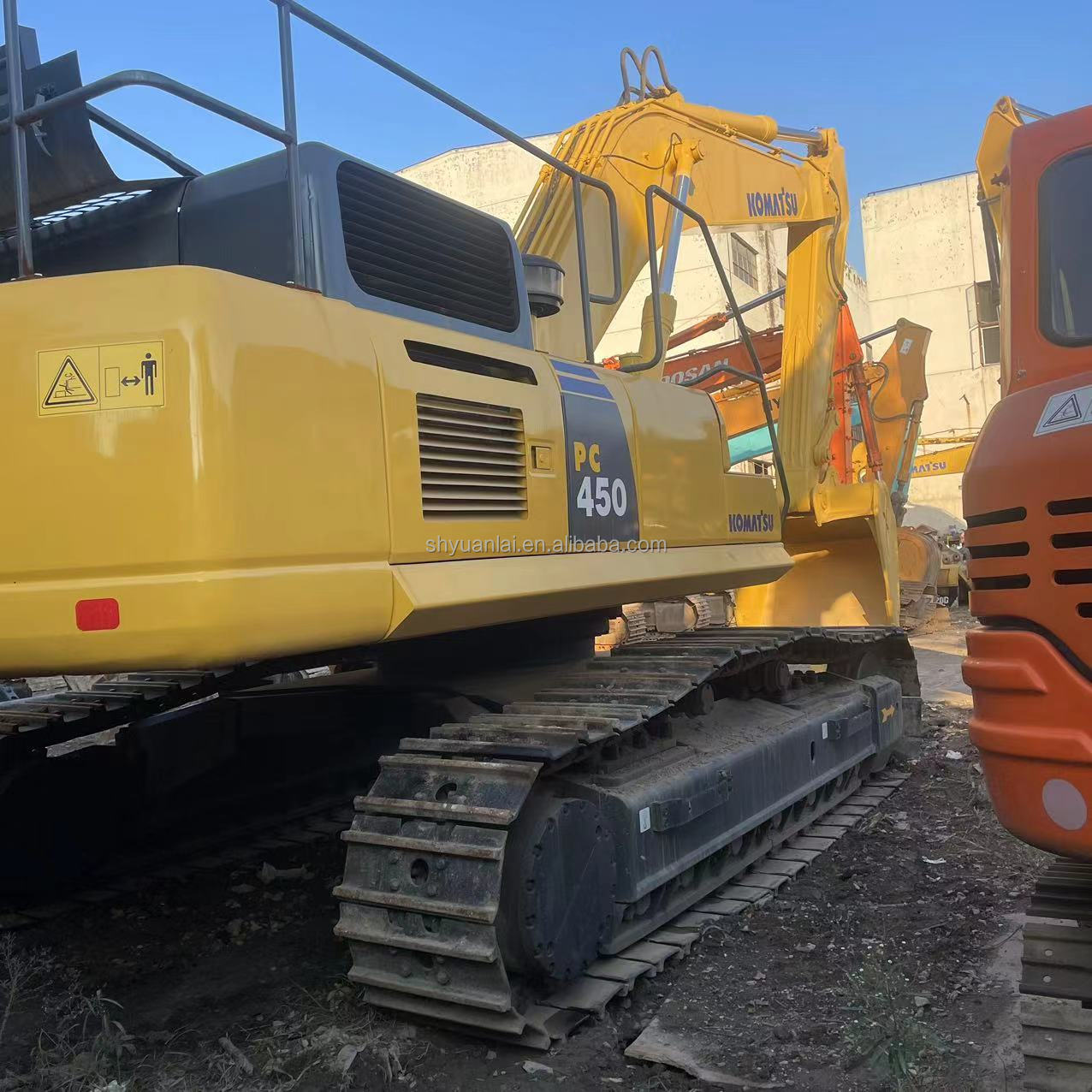 Second Hand 45 Ton Komatsu PC450 Excavator with Original Color and Fuel-Saving System