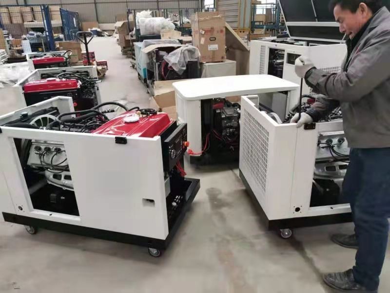 House Use 5.5KW Natural Gas Generator Three Phase Customized