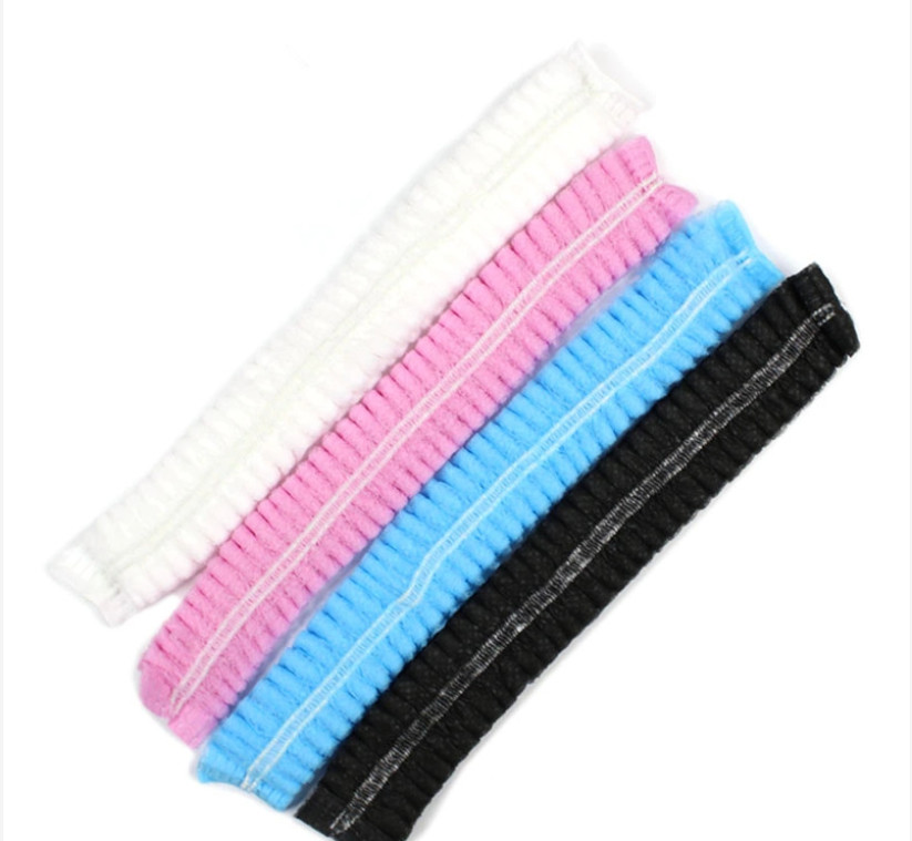 OEM Disposable Non Woven Cap With Single Elastic 18" 21" 24" Size