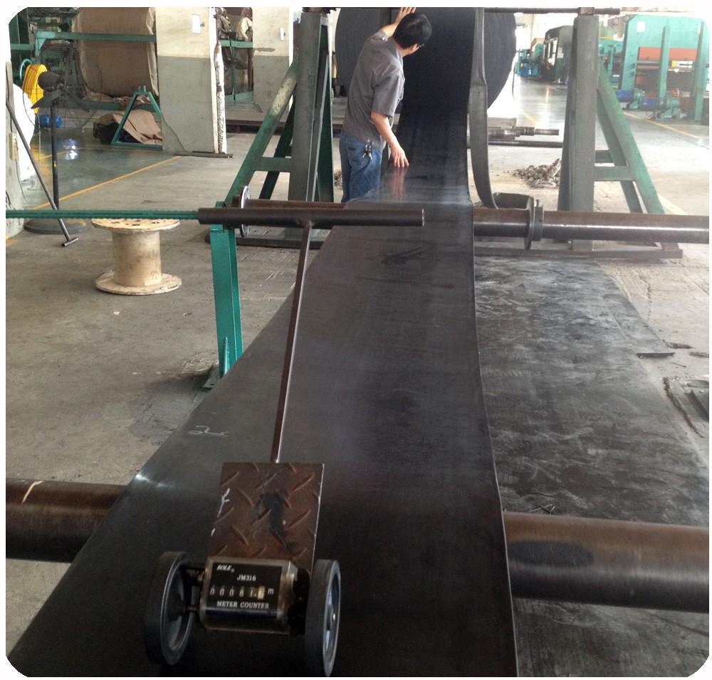 Lower Cover Thickness 0-4.5 Abrasion Resistant Polyester Fabric Rubber Conveyer Belt