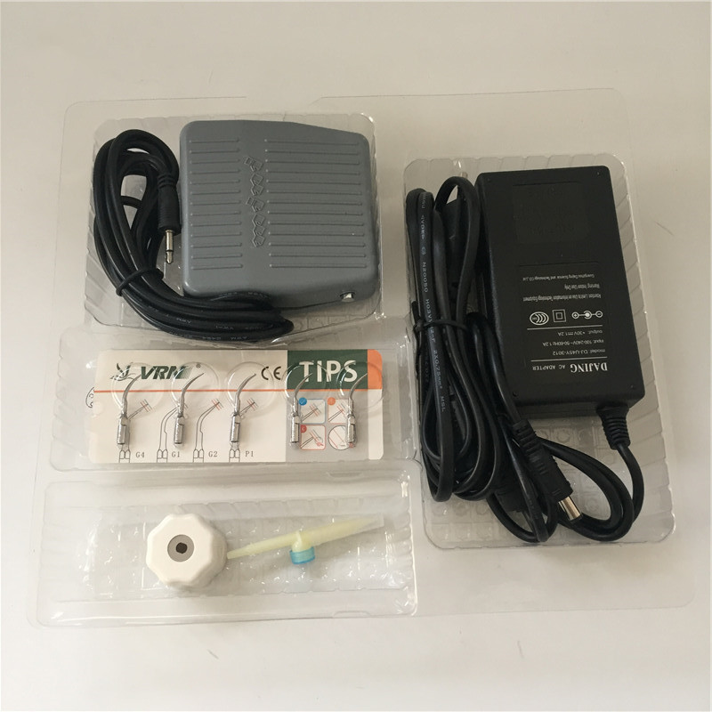 Baolai B5l 5pcs Tips Magnetostrictive P5 Ultrasonic Scaler L1 LED Sealed Handpiece