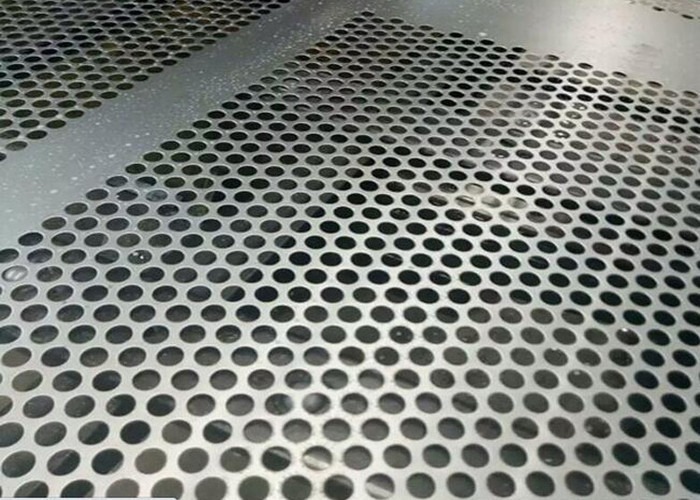 Length 12ft Width 4ft Round Hole Perforated Mild Steel Sheet