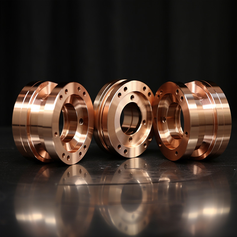 Durable Copper CNC Machining Parts Custom CNC Precise Machine Service