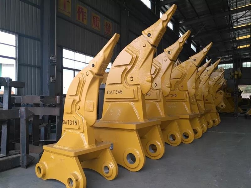 Single Teeth 3.5 Ton Excavator Thumb Ripper Hard ground penetration