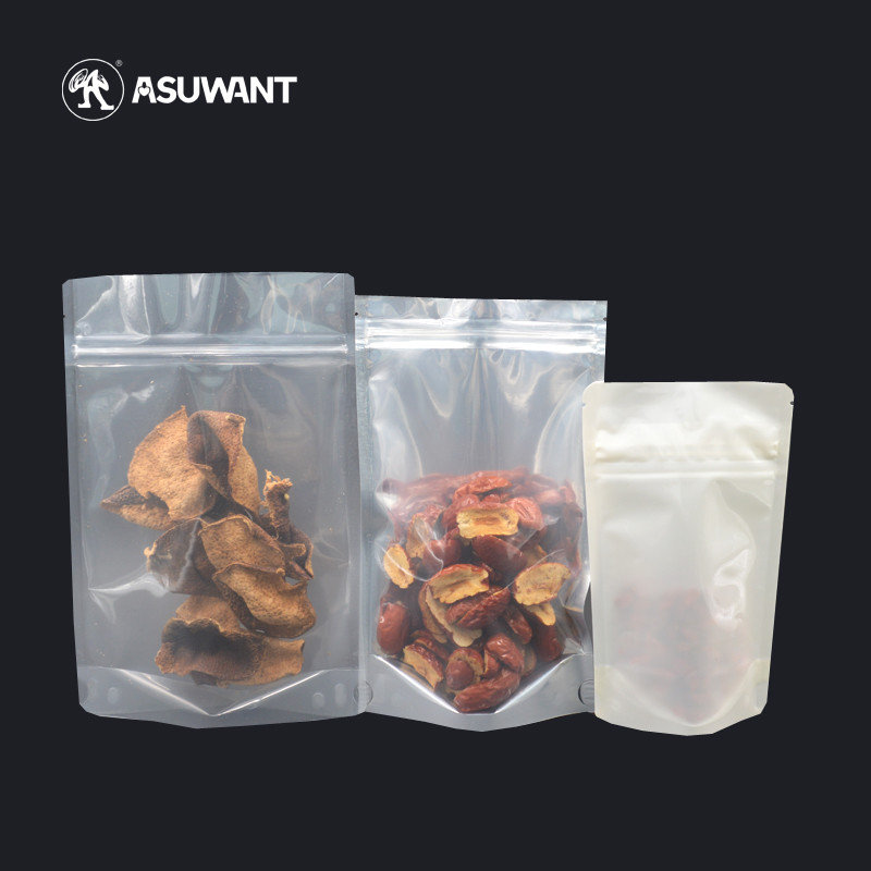 Food Grade Biodegradable Packaging Bags Heat Sealable Custom Printed Stand Up Pouches