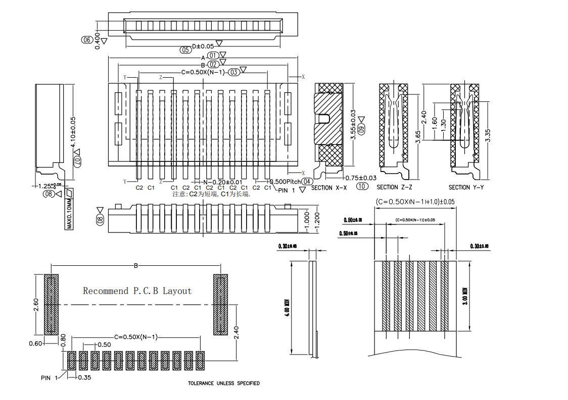 FPC/FFC Connector Series