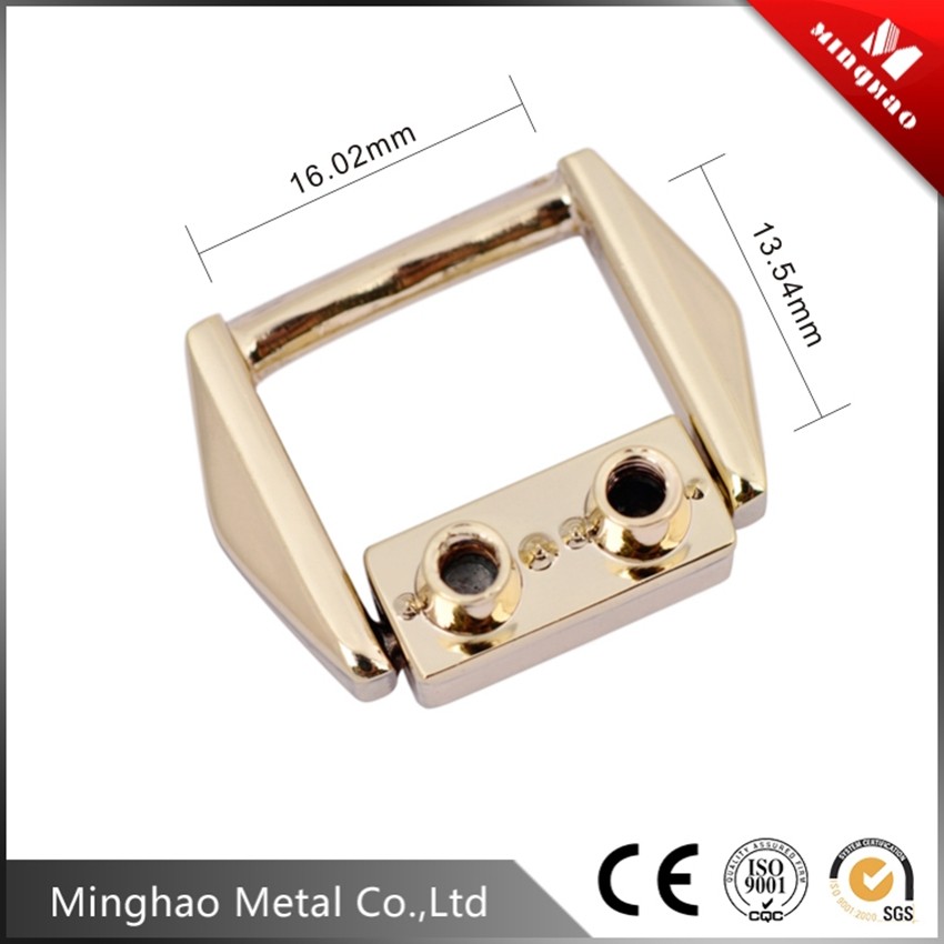 Factory direct 16.02*13.54MM metal square metal parts buckle