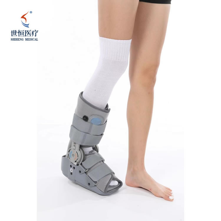 Foot ankle brace in grey/black color ankle support brace automatic adjustable