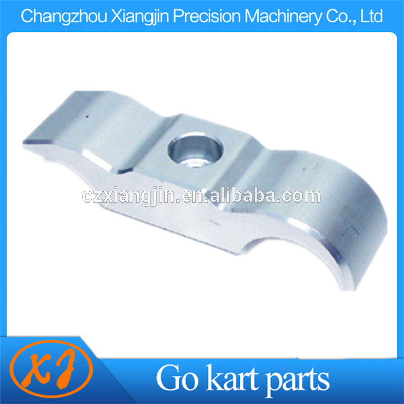 CNC Machined Light Weight Racing Kart Customized Anodized Longer EngineMount Clamp