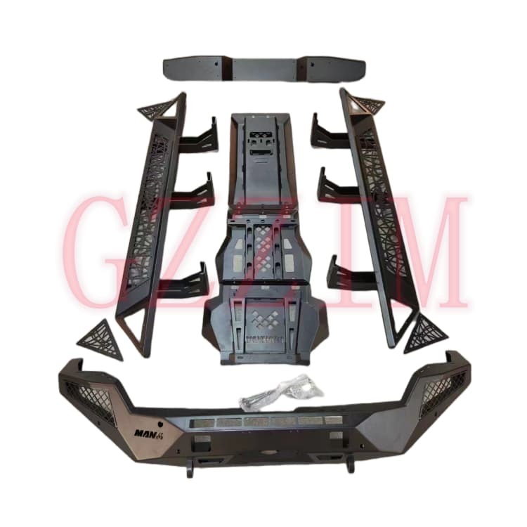 Car Bumper Guard Front Rear Bumper Guard Bull Bar Skid Plate For Toyota 2022 Tundra