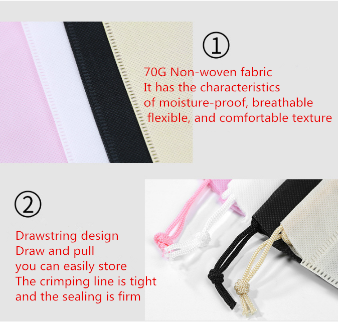 Customize Cotton Dust Bag Small Linen Drawstring Bag Canvas For Shoes Gift Present