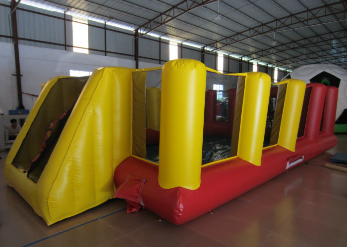 Amusement Park Inflatable Football Games Blow Up Football Pitch Inflatable Sports Arena