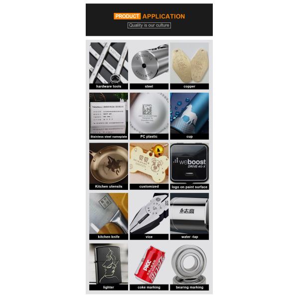 1064nm Handheld Laser Engraving Machine EZCAD , Portable Metal Tag Engraving Machine