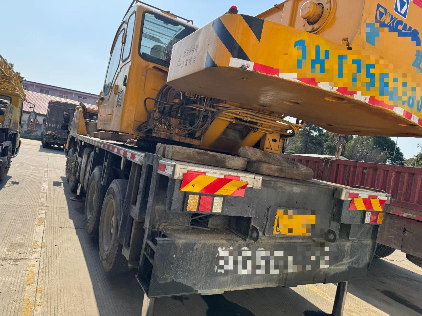 Used XC MG Mobile Truck Crane 35 Tons For Construction Company Inventory Direct Sale