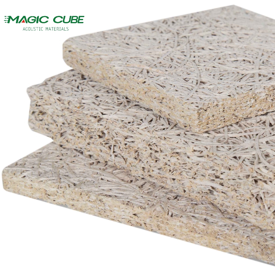 Office Building Acoustic Wood Wool Board Customized With Envirocoustic Paint
