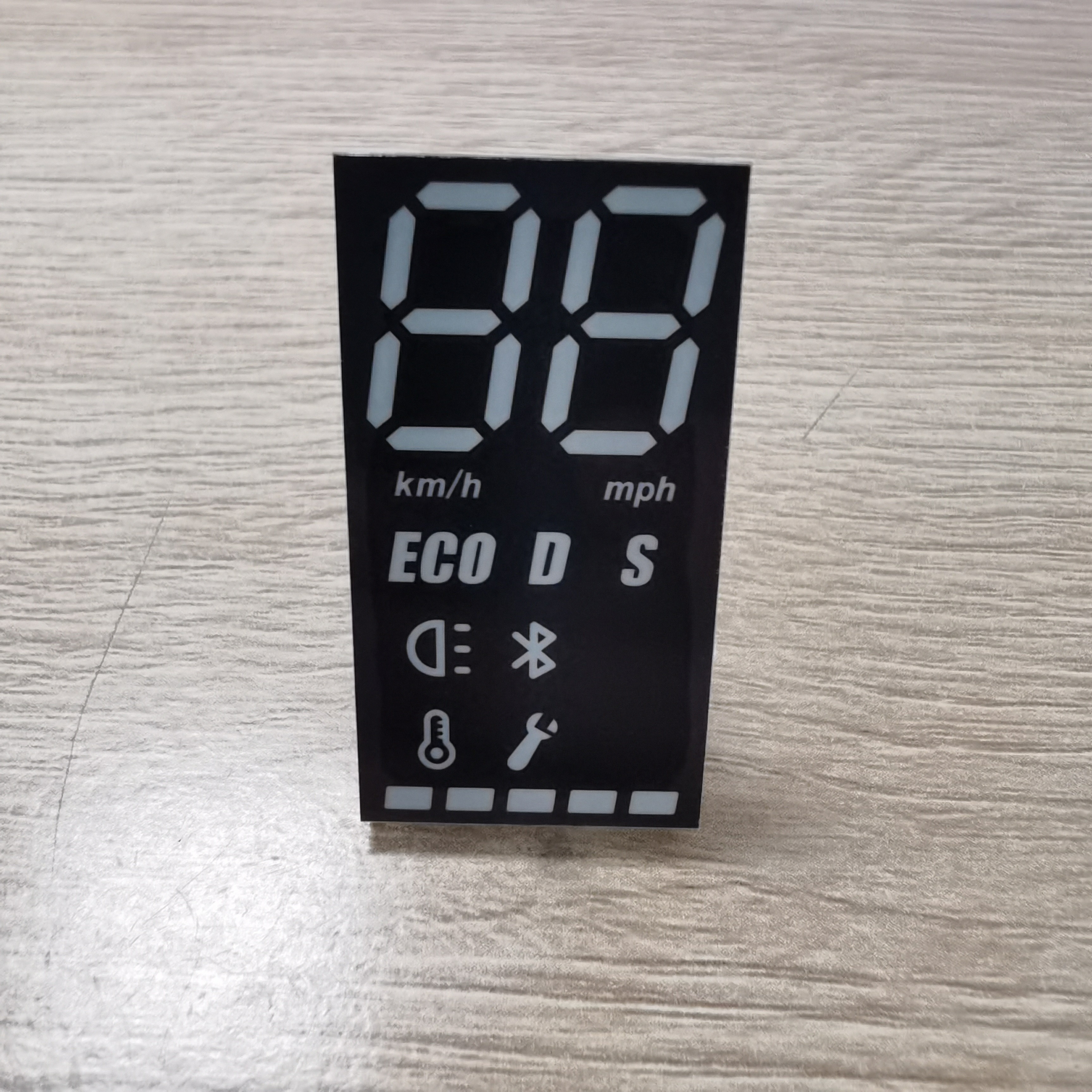 Double Color 2 Digit 7 Segment Common Anode SMD Type LED Display For Electromobile
