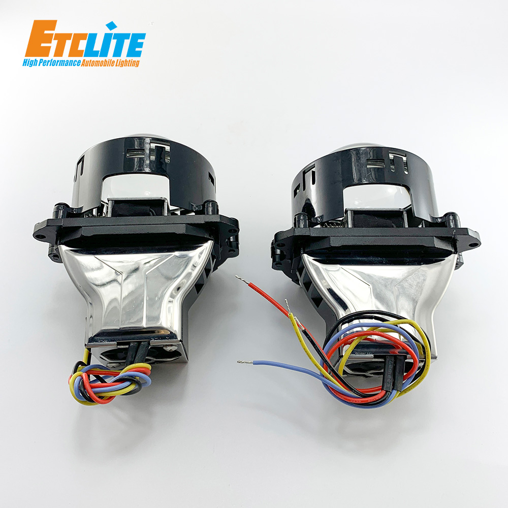 3.0 Inch 60W Bi Projector Led Headlight For Car 9600LM per Pair