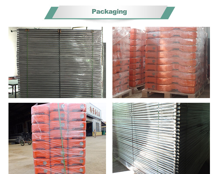 2.1x2.4m Heavy Duty Galvanized LC Steel Temporary Fencing
