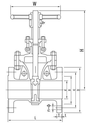 DIN F4/F5 Series Rising Stem Gate Valves (Z41H)