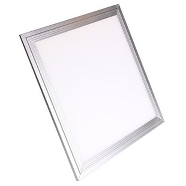 80lm/W Silvery Flat Square Led Lights , Remote Control Office Ceiling Panel Lights