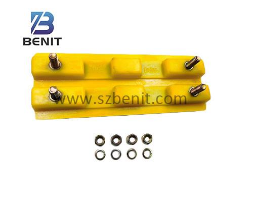2102699 Polyurethane Rubber Block Three Ribs For W2200 Milling Machine