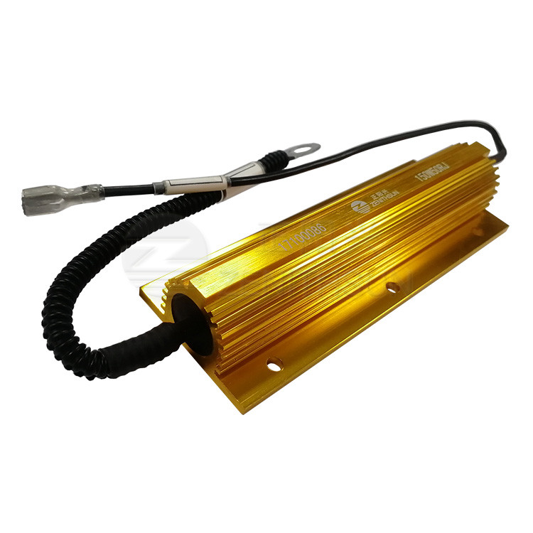 150W 25R F Aluminum Housed Resistor Wirewound Precharge For Military Industry