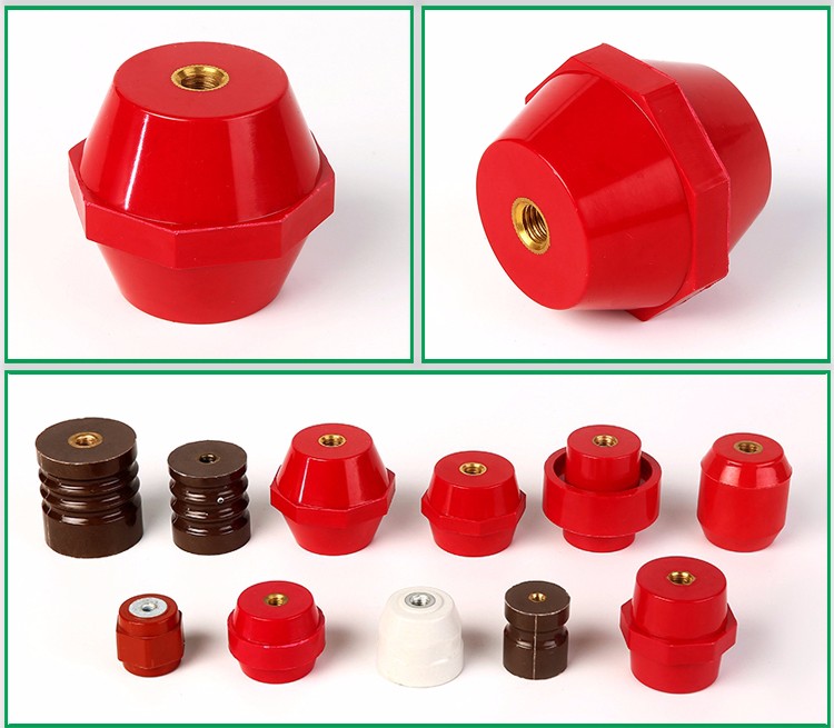 Electrical resistance TSM55 busbar DMC/BMCinsulator support