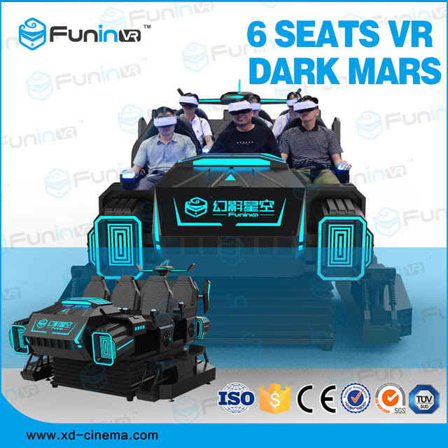 Attractive 6 Seats 9D Virtual Reality Simulator With 12 Months Warranty