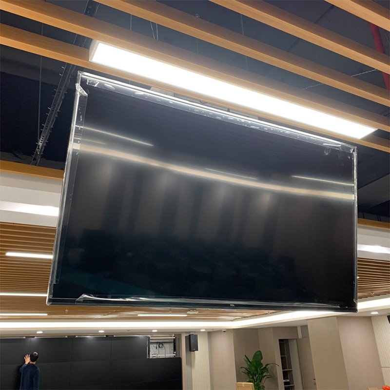 Retractable Ceiling Tv Flipper Concealed Tv Lifter 60 Inches - 65 Inches