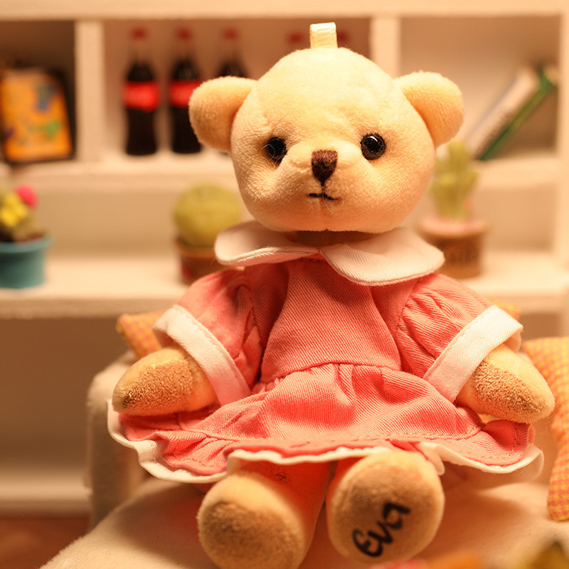 Plush Bear Doll Tshirt Costumes Hoodies Removable Customization Doll Clothing